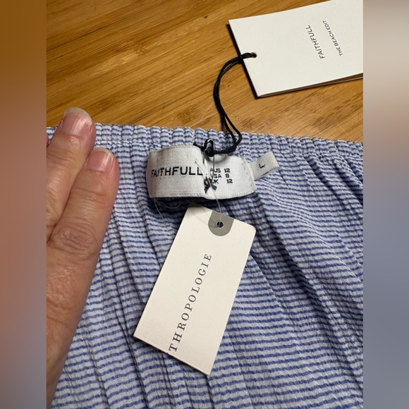 NWT Faithfull the Brand- Holiday Jumpsuit Cascais Stripe. Size US 8 - Picture 6 of 10